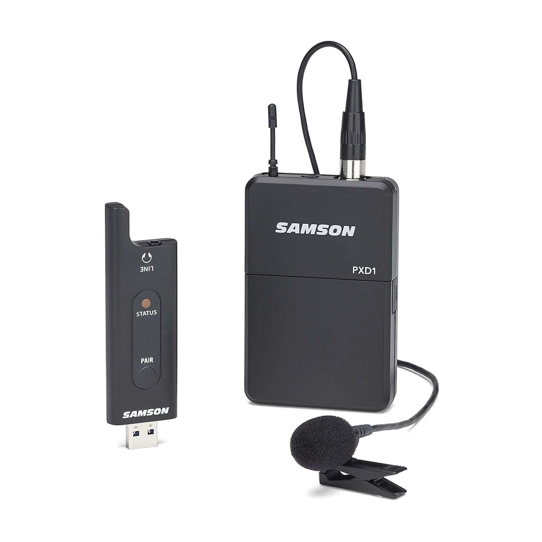 Amazon.com: SAMSON XPD2 Lavalier USB Digital Wireless System